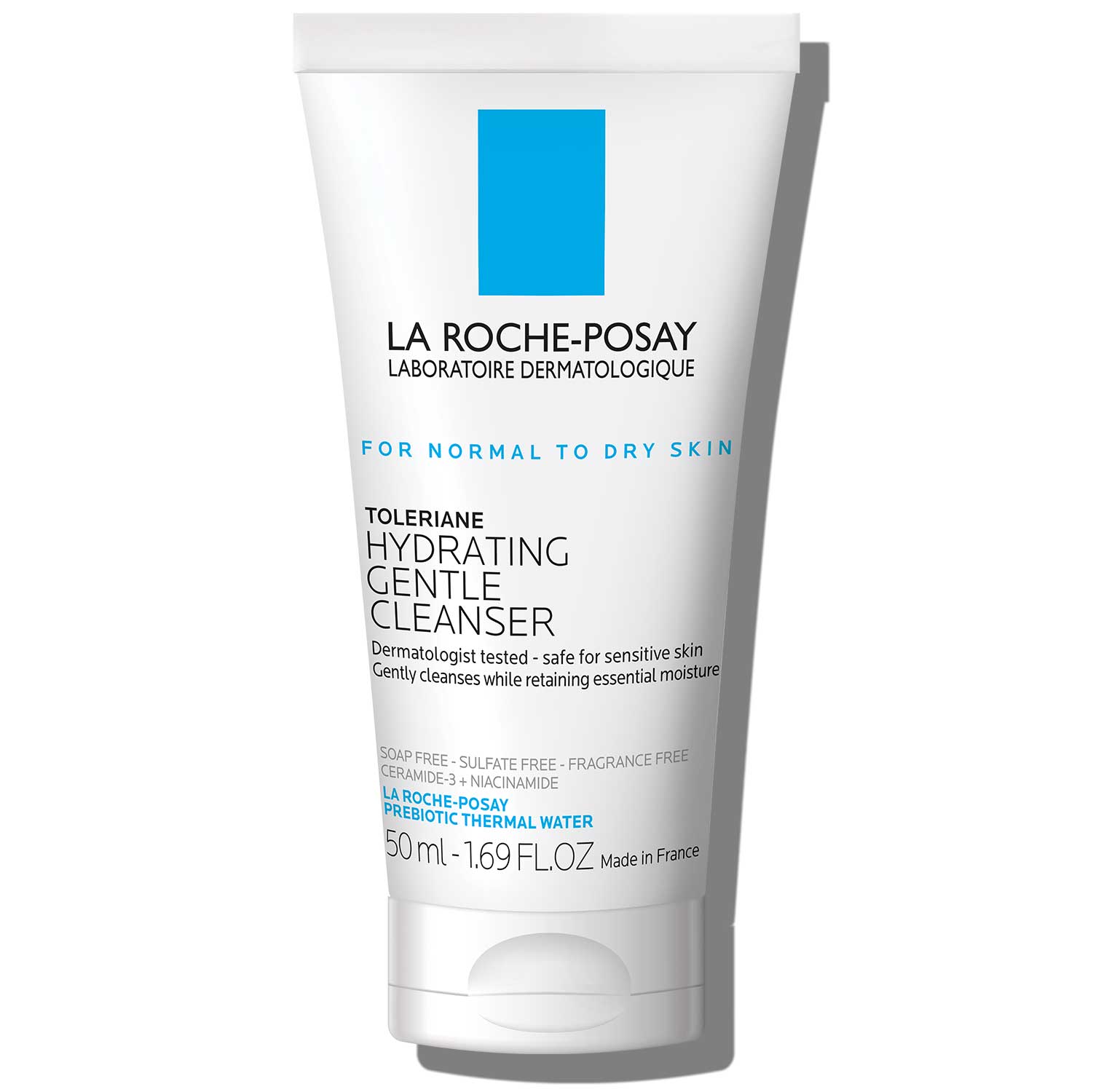 La Roche-posay Toleriane Hydrating Gentle Facial Cleanser In White